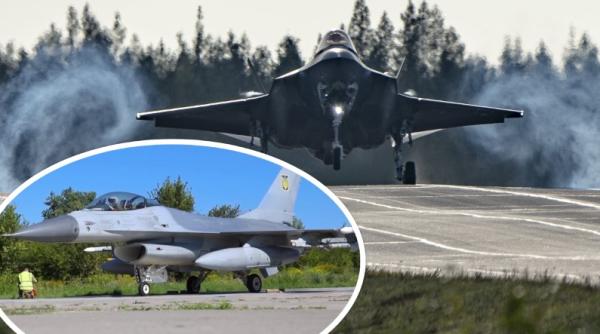 F-urile Ucrainei decolează de pe autostrăzi, în ciuda criticilor care cereau piste curate. Între timp, F-35A face și el o demonstrație rară pe autostrăzile Europei