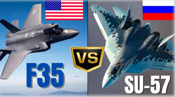 Bătălia ultimelor generații de avioane: F-35 vs. Su-57. Rușii ar fi doborâți de americani înainte să știe ce i-a lovit