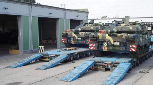  Ungaria își consolidează flota de tancuri Leopard 2A7HU cu noi livrări din Germania