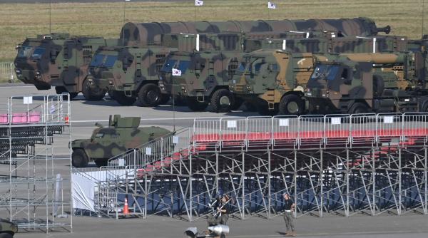 Coreea de Sud își prezintă sistemul de rachete strategice Hyunmoo-V (Foto/Video): Dispune de cea mai puternică rachetă balistică non-nucleară din lume