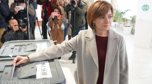 Vot crucial în Republica Moldova | Referendumul pro-UE trece la limită. Maia Sandu: Grupările criminale ar fi cumpărat circa 300 de mii de voturi