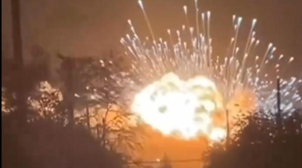 Dronele ucrainene au lovit o distilerie din Rusia, iar explozii au răsunat în Crimeea / Rusia a lansat rachete către regiune Harkiv