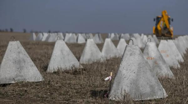 În așteptarea ofensivei rusești, armata ucraineană construiește noi fortificații în regiunea Zaporojie. În total, vor fi amenajate patru linii de apărare