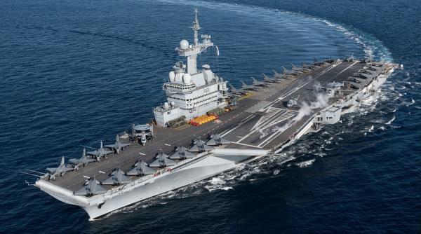 Mișcare surpriză a Franței: Portavionul Charles de Gaulle urmează să plece în regiunea Indo-Pacific