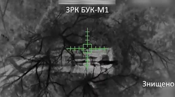 Militarii ucraineni au distrus un sistem rusesc de apărare aeriană Buk, în valoare de 10 milioane de dolari (Video)