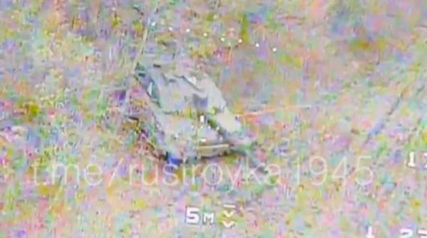 Un tanc britanic Challenger 2 a fost distrus de ruşi (Foto/Video): Ucraineii l-au aruncat în luptă în regiunea Kursk, dar a fost vânat cu drone FPV