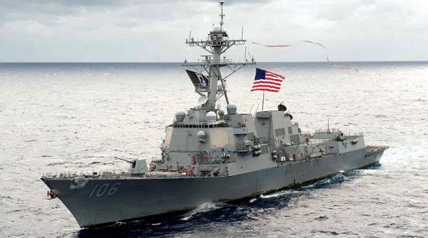 Navele de luptă ale Marinei SUA au respins un atac cu rachete balistice anti-navă efectuat de rebelii Houthi
