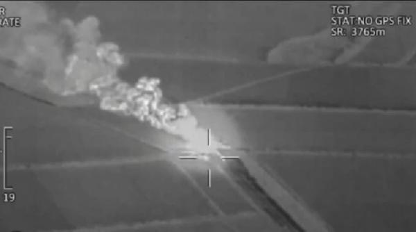 Forțele ucrainene dezvăluie cum au distrus 40 de vagoane cisternă rusești care transportau combustibil în valoare de 4 milioane de dolari (Video)