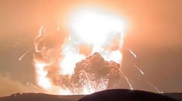 Israelul a lovit un mare depozit sirian de arme din Tartus (Video): Explozia a provocat un cutremur cu magnitudinea de 3.0 Richter