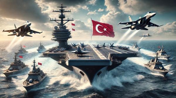 Turcia e de neoprit în noul an: A început construcția portavionului MUGEN, dar și a mult așteptatului distrugător TF-2000 și a unui submarin