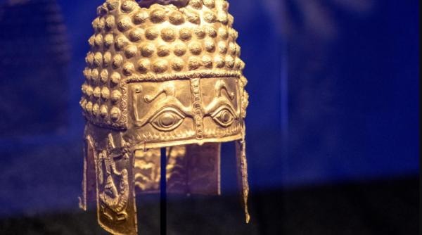 Furtul coifului de aur de la Coţofeneşti. Trei suspecţi au fost arestaţi în Olanda. Niciunul nu este român