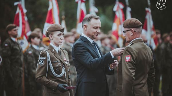 Aflat în vizită la Washington, președintele Duda transmite că prezența SUA în Polonia și Europa Centrală trebuie consolidată