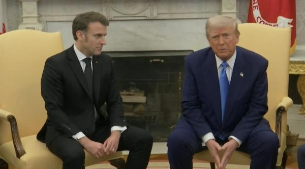 Trump și Macron au anunțat posibilitatea unei încetări a focului între Ucraina și Rusia în săptămânile următoare