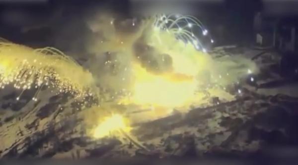 Forțele ucrainene au distrus un mare depozit rusesc de muniție termobarică din regiunea Donețk (Foto/Video)