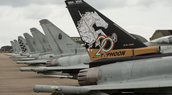 Aproximativ 120 de avioane de luptă occidentale ar putea proteja cerul Ucrainei. Sky Shield, o inițiativă condusă doar de Europa