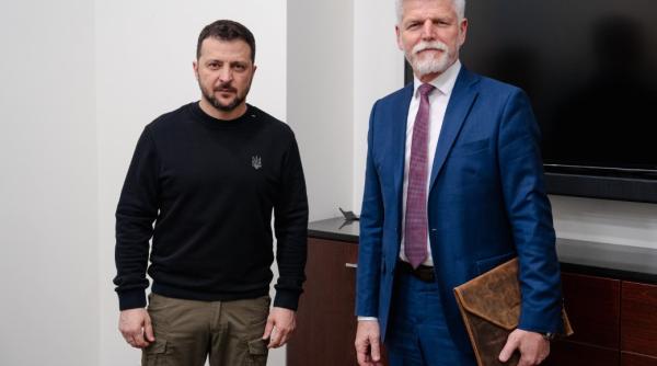 Întâlnire Pavel-Zelenski: “Republica Cehă este alături de Ucraina și sprijină aderarea acesteia la UE și NATO”