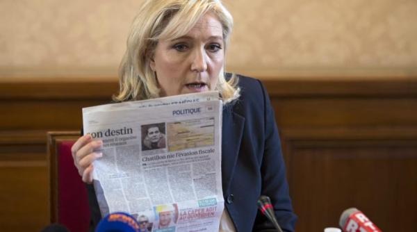 Marine Le Pen, găsită vinovată de delapidare și nu va putea candida la funcția de președinte