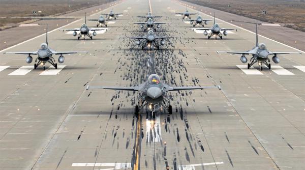 O veste mare: Olanda va transfera României definitiv 18 avioane de luptă F-16. Ajungem la patru escadrile de F-16