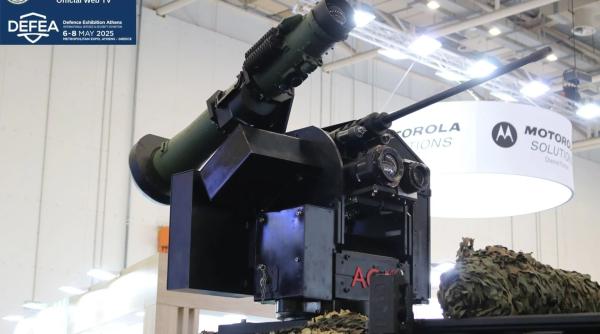 Stația de armament Agil, produsă în România, în centrul atenţiei la o expoziției internațională: Transformă orice vehicul într-o platformă militară de luptă 