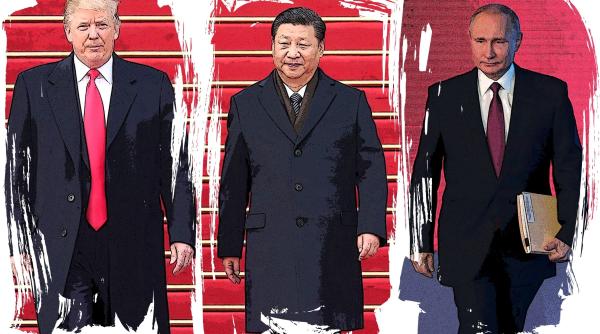 Planeta în trei culori: Visul lui Trump despre o lume împărțită cu Rusia și China