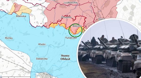 Armata rusă pare a-și pregăti ofensiva asupra regiunii Sumî din nord-estul Ucrainei