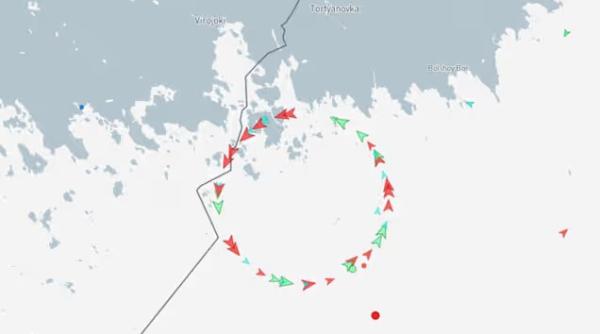Navele ruse din Marea Baltică ”s-au prins în horă”: Războiul electronic rusesc a transformat zona Baltică într-un „Triunghi al Bermudelor”