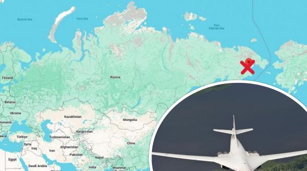 Rușii au ascuns Lebăda Albă de frica ”portavioanelor” pe roți ale Ucrainei: Bombardierul strategic Tu-160, trimis la o bază fără drumuri de acces situată la 500 km de granița cu Statele Unite