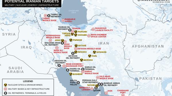 Primele imagini din satelit ale facilității iraniene Fordow, lovite în atacul cu bombe GBU-57