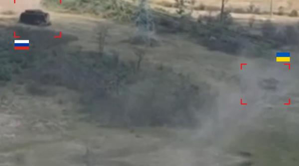 Cum s-a încheiat o bătălie rară între un tanc rusesc și unul ucrainean care au ajuns față în față pe linia frontului (Video)