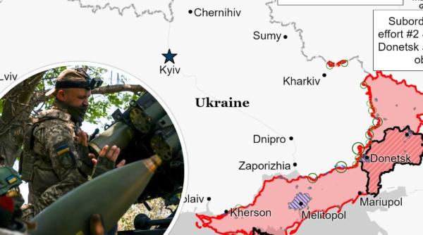 Rusia încearcă să mențină ritmul ofensivei de luna trecută. 564 km pătrați au fost ocupați în iulie în Ucraina: Direcțiile principale ale luptelor (Analiză)