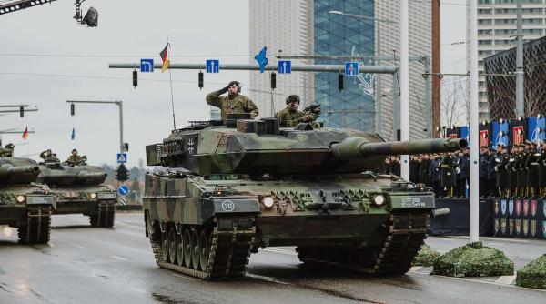 Leopard 2 domină piața europeană. După Cehia, încă un stat NATO anunță că va avea un batalion de tancuri Leopard 2A8