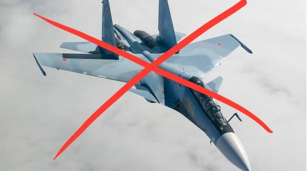 Un Su-30SM rusesc a căzut în Marea Neagră. Aeronava efectua o misiune aproape de insula Șerpilor, dar s-a prăbușit din cauze necunoscute