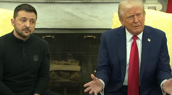 Întâlnire Trump - Zelenski. Președintele SUA e convins că Vladimir Putin dorește încheierea războiului / SUA vor vinde Ucrainei echipamente militare