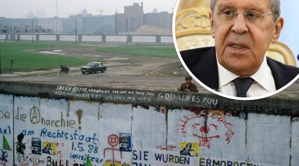 Discurs halucinant la Moscova: Construirea de Ziduri ale Berlinului este ”o practică de de tip occidental”, ne informează Lavrov
