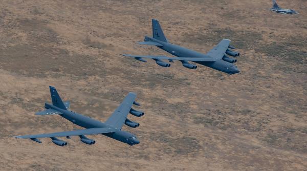 Bombardiere americane B-52, trimise să se antreneze în Europa, fix în timpul manevrelor ruse-belaruse ”Vest-25”