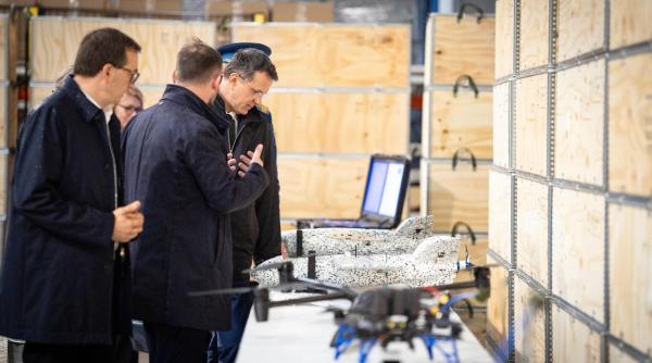 Ionuț Moșteanu, în vizită în Luxemburg. România caută soluții pentru a aduce expertiza luxemburgheză în tehnologie și apărare, în țară