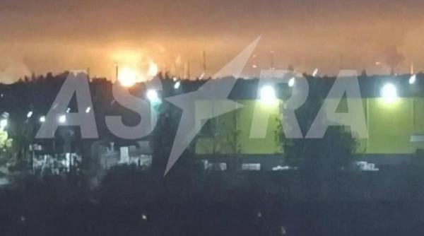 O rafinărie de lângă Sankt Petersburg, ținta unui atac cu drone / Rușii au efectuat cel mai mare atac asupra companiei ucrainene Naftogaz