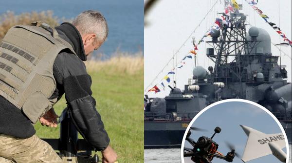 Rusia folosește în Marea Baltică tactici la limita războiului, acuză danezii / Kievul îi învață pe europeni cum să doboare dronele. ”Piloții de drone Sting au primit zeci de întrebări”