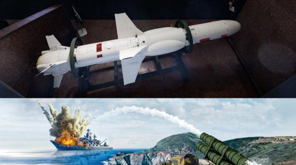 "Puffy Neptune". Ucraina prezintă varianta 3 a rachetei de croazieră care a distrus nava Moskva