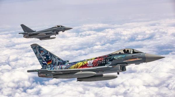 Germania pariază în continuare pe Eurofighter: Încă 20 de aeronave, livrate forţelor aeriene germane până în 2034