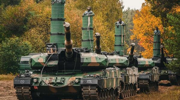 „Castorul Curajos”: Exercițiul NATO care supune tancurile Leopard 2 la cel mai greu test. Miza – „coloana vertebrală” a apărării pe Flancul Estic