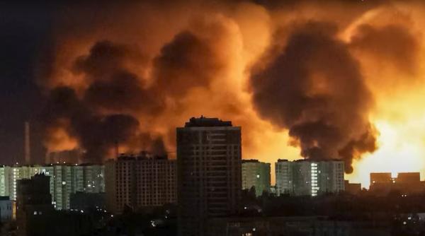 Atacurile rusești din timpul nopții au provocat noi victime în orașele ucrainene: La Kiev au murit două persoane, iar alte 13 au fost rănite la Zaporojie