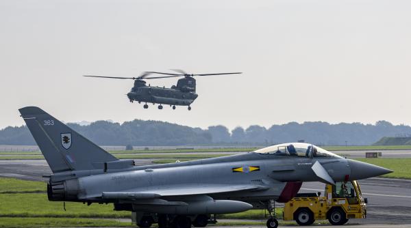 Adio F-35, bun venit Typhoon: Turcia semnează cu Marea Britanie contractul pentru 20 de avioane Eurofighter