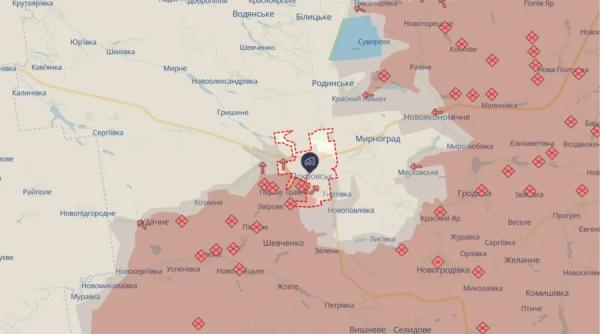 Situație dramatică la Pokrovsk. Ocupanții își stabilesc noi poziții și dețin aproape 85% din oraș