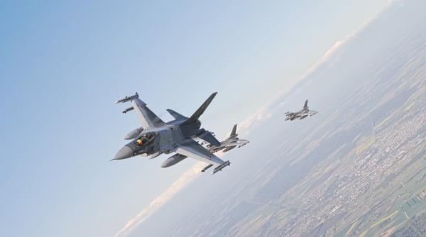 Deja vu cu drone: O nouă dronă rusă a intrat 8 km în spațiul României în această noapte. Din nou ridicate Eurofighter și F-16 românești