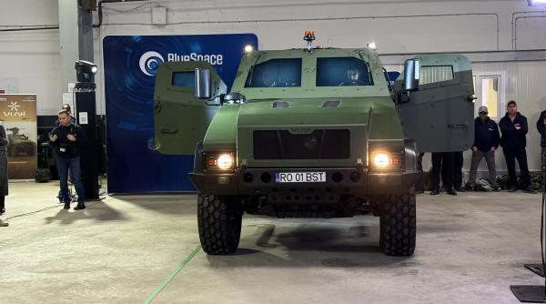 Am mers să vedem VLAH, primul prototip de blindat 4X4 românesc după 35 de ani. „Humvee de România” poate fi gata în 2 ani, dar există o provocare