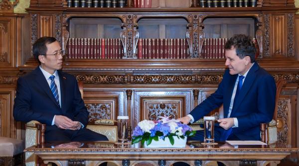 Nicușor Dan: China e un mare actor global economic iar România nu poate nega această realitate. Dezvoltarea relației nu trebuie să producă riscuri de securitate