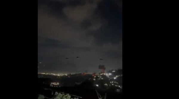 Elicoptere Chinook și MH-60 ale forțelor speciale ale SUA zboară nesingherit în Venezuela. Apărarea antiaeriană paralizată, regimul cere intervenția Rusiei și Chinei la ONU