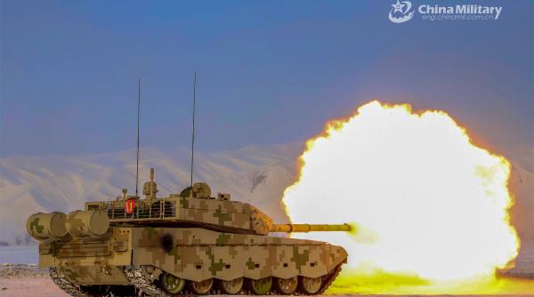 Țeava tunului unui tanc VT-4 s-a găurit, la propriu, în timpul unei operațiuni reale de luptă. Pată mare de imagine pentru China