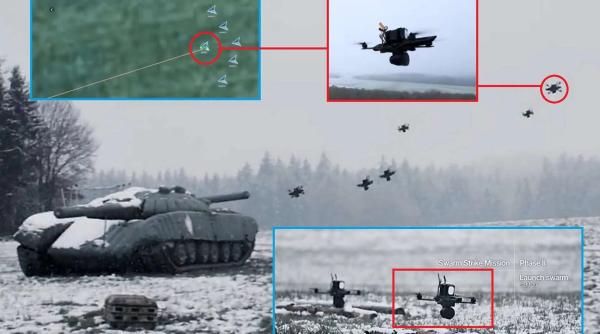 Sfârșitul erei „un om, o dronă”: Cum transformă programul „Swarm Forge” câmpul de luptă într-un laborator condus de inteligența artificială (FOTO/VIDEO)
